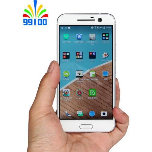 Refurbished Unlocked Cell Phone HTC 10 (M10) 4+32GB ROM 5.2" Screen Qualcomm820 Fingerprint 4G-LTE Quick Charge 3.0