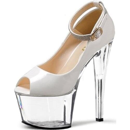 2016 17 cm Sexy High Heels serpentine Women Pumps Ladies Platform Shoes Woman Chaussure Femme Zapatos Mujer sapato feminino