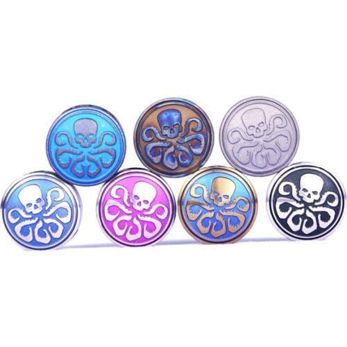 EDC S Models 2018 Titanium Knife Cutters Hydra Knife Beads Double Curved Pendants Bracelet String Stroke Umbrella Accessories