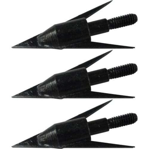3Pcs Hunting Fish Broadheads Second Generetion Tips150Gr 2 Fixed Blade Bow Fishing Arrowhead