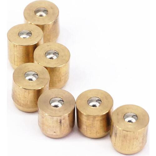 6x6mm Brass Push Button oiler press fit ball oiler for Gas Engine Motor Hit&Miss Oil Grease