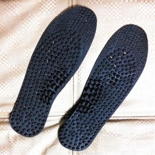 Anion Insoles Acupressure Magnetic Massage Insole Foot Therapy Reflexology Pain Relief Health Massager Shoes Soles Accessories