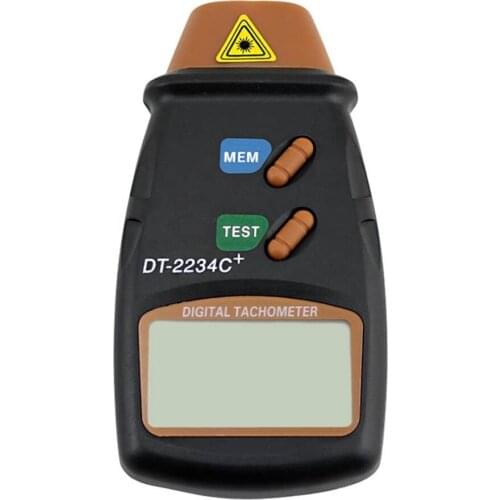 Digital Laser Photo Tachometer Non Contact RPM Tach Digital Laser Tachometer Speedometer Speed Gauge Engine