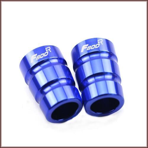 For BMW F800R 2015-2017 2016 F800 Aluminum Motorcycle Accessories Handlebar Grips Bar Ends Slider CNC Blue Red with Logo