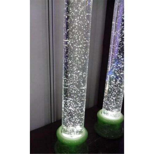 Crystal Column Partition Entrance Glass Partition Entrance Column Decorative Column Round Bubble Column