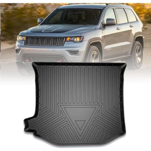 TPE Trunk Mat For Jeep Grand Cherokee 2011-2016 2017 2018 2019 2020 2021 Custom Waterproof Cargo Liner Carpets Accessories