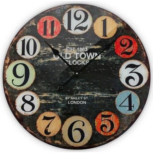 Wall Clock Crystal (4 x 57 x 57 cm)