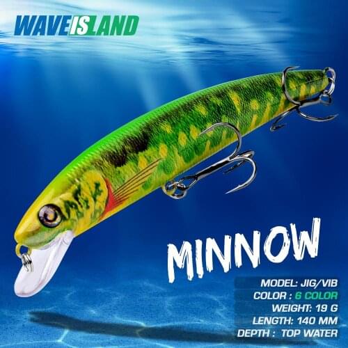 New laser bionic bait in decoy Mino 14cm / 19g hard bait hchm001