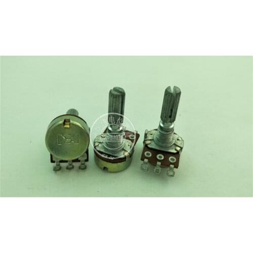 Original New 100% 148 Type single potentiometer B20K hole foot handle length 25MM (SWITCH)