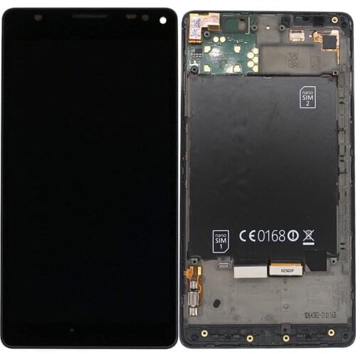 Tigenkey Original LCD Screen for 5.7" Microsoft Lumia 950XL lcd Assembly Frame LCD Replacement Display Touch Screen Digitizer