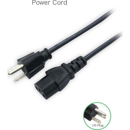 Cheapest Price 3 Pin Power Cable AC Cord for Max Power Supply from Laptop Tablet Notebook Computer Adapter US Plug