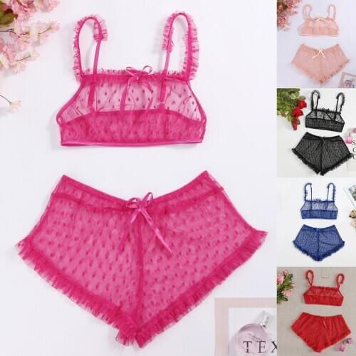 Sexy Lingerie Lace G-string Thong Underwear Sleepwear Bow Tie New Fashion Women Fantasias Sexy Lace Lingerie Sexy Hot Erotic