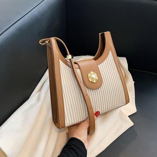 Crossbody Female Womens Bag Messenger Luxury Designer Handbag Quality Bolsas Korean Fashion Panelled Shoulder Bags For Women