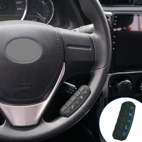 Universal Wireless Steering Wheel Receiver LED Car Auto Button Remote Control