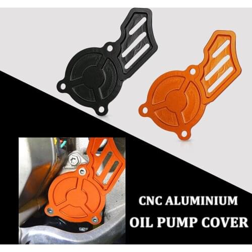 Motorcycle Dirt Bike Oil Pump Cover Protector Guard For 350 EXC-F CKD 2017 2018 2019 2020 350 EXC-F Six Days CKD 2018 2019 2020