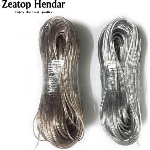 10M UL2468 26AWG 24AWG 22AWG 20AWG PVC Tinned Bare Copper Cord Gold and Silver for LED Audio Speaker Cable Parallel line