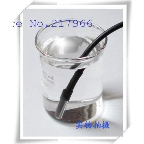 10PCS X Stainless steel encapsulated waterproof temperature probe temperature sensor 18B20 DS18b20