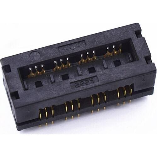 2225 2220 Resistor Capacitor burn in socket SMD/SMT test adapter open top connector