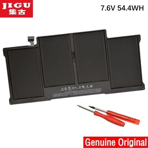 JIGU Original Laptop Battery A1496 For Apple MacBook Air 13" A1466 2013/2014/2015 A1496 MD760LL/A MD761CH/A 7.6V 7150mAh