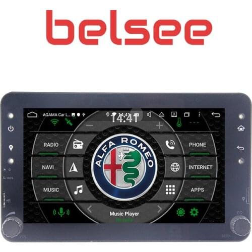 Belsee for Alfa Romeo 159 Android 9.0 8 Core 4GB 64GB Car Radio Stereo In Dash GPS Head Unit Upgrade Autoradio Multimedia Player