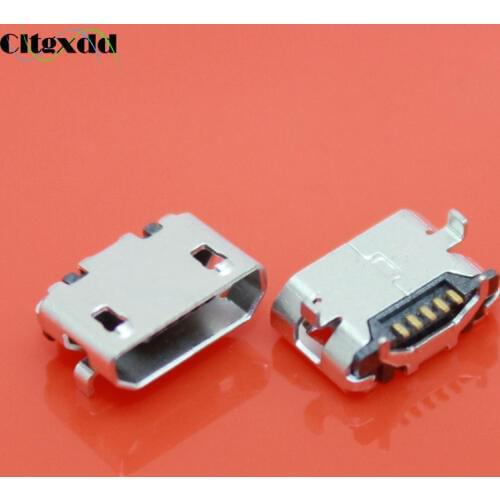 Cltgxdd N-256 1PCS Micro USB Data Sync Charge Charger Charging Port Connector Replacement Jack For Vivo