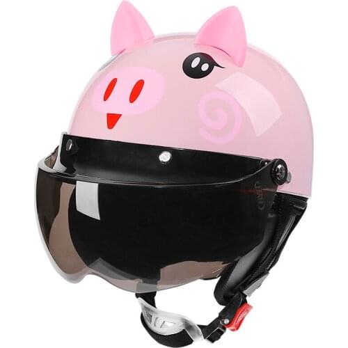 Child Helmet Cute Cartoon Kids Helmet Summer Bike Helmet Children Helmet Animals Pig Monkey Deer Helmet Capacete de moto 810