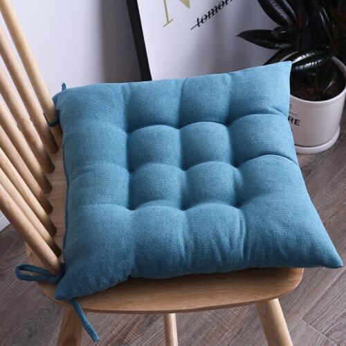 Candy Colors Sofa Cushion Office Ass Pad Classroom Bench Cushions Solid Color High Quality Back Cushion Almofada para cadeira