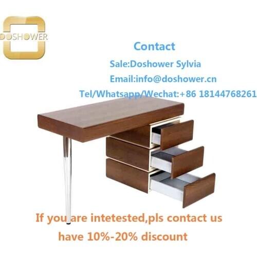 Nail table fan dust with manicure table nail table nail desk for brown nail table