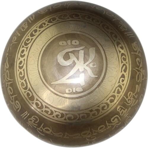 NEW Yoga Meditation Singing Bowl Himalayan Buddhist singing bowl Nepal Tibetan Sing Bowl 10.5CM
