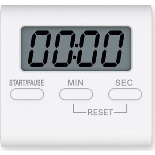 New Large Magnetic LCD Digital Kitchen Countdown Timer Stopwatch Alarm with Stand Kitchen Timer Practical Cooking Alarm Clock