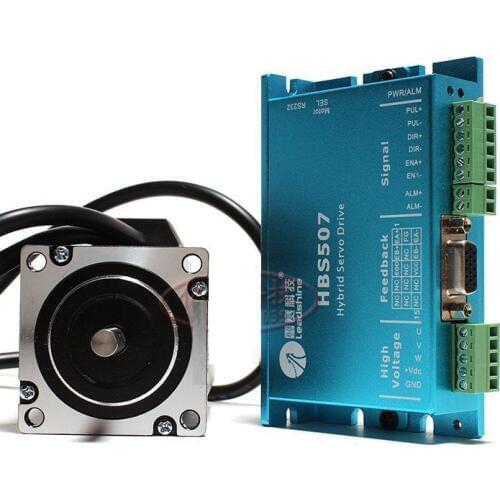New original Leadshine nema23 2NM Hybrid servo kit HBS507+573HBM20-1000 Closed loop stepping motor drive 57mm