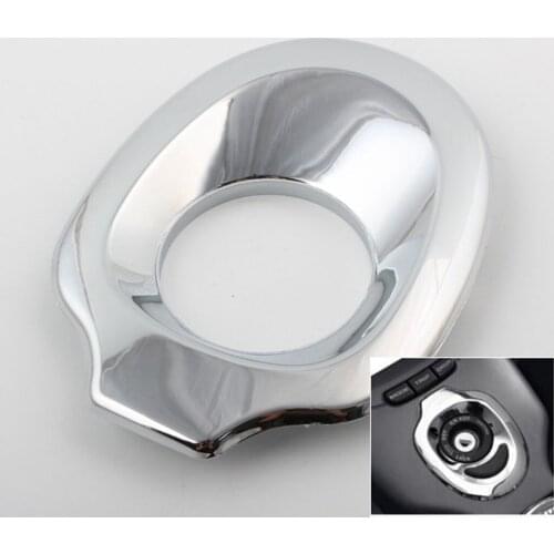 Motorcycle Fairing Ignition Key Accent Lock Cover for Honda Goldwing GL1800 01-05 Chrome Ignition Key Accent