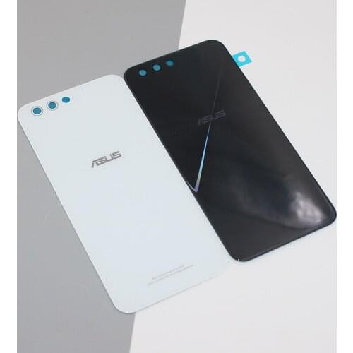 5.5" Back Cover Original For ASUS ZE554KL Zenfone 4 Glass Rear Door Housing Panel Case Phone Replacement Repair Parts With Logo