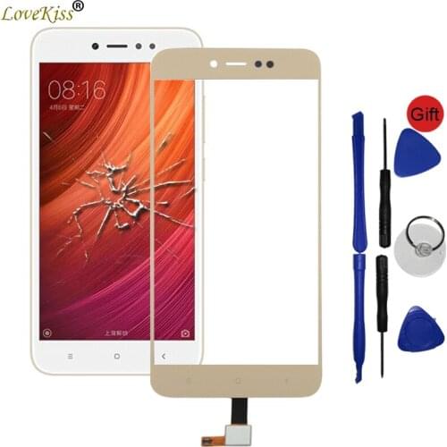 Redmi Note5A Pro Front Panel For Xiaomi Redmi Note 5A Prime Touch Screen Sensor Y1 Lite LCD Display Digitizer Glass Cover Tools