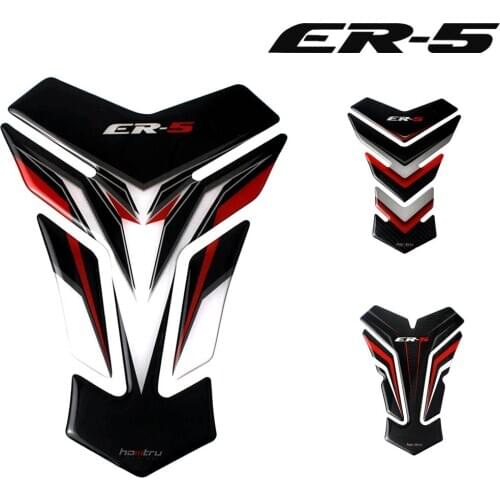3D Resin Protector for Kawasaki ER5 ER-5 Motorcycle Stickers Tank Pad