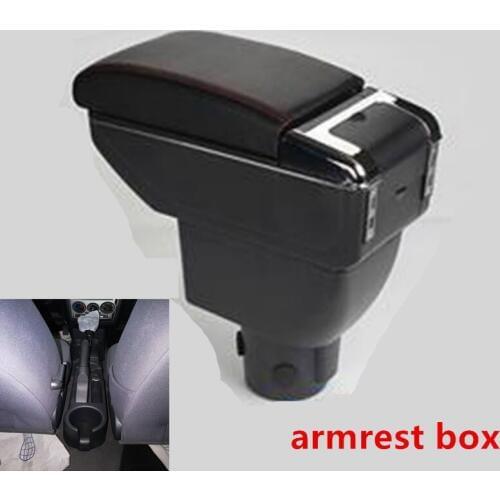 For Hyundai GETZ armrest box armrest universal car center console modification accessories double raised with USB