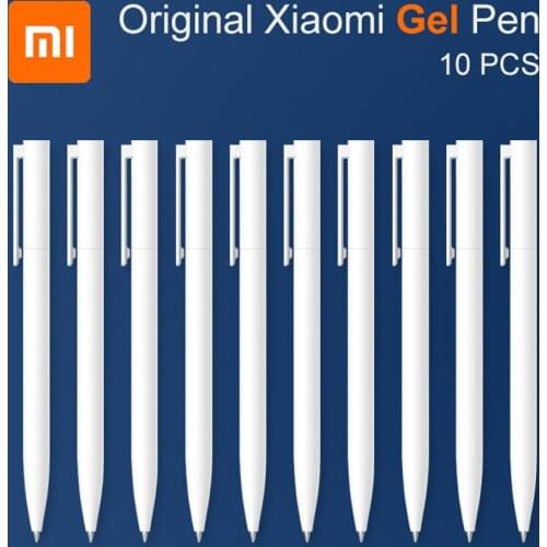 Xiaomi pen White mijia pens luxury 0.5mm Cute Gel Black Ink Pen Roller Writing Tool School Office Student Stationery mi pen