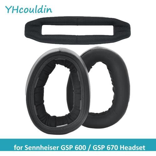 YHcouldin Replacement Ear Pads Suitable for Sennheiser GSP600 and GSP 670 PC Gaming Headset Ear Cushions Cover Headphone Earpads