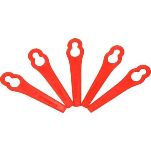 50Pcs Plastic String Trimmer Blades For Garden Lawn Mower Replacement Blade Grass Cutting Blade Garden Tools