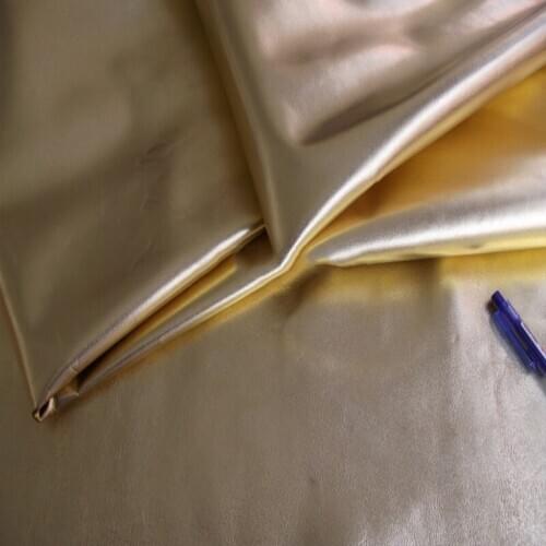 Agenuineon High Quality Goat Skin Leather 30 SF Gold Full Grain DIY Genuine Leather Fabric For Handbag Shoe Making Free Shipping