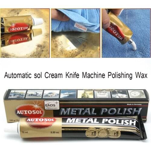 75ml 100g Automatic sol Cream Knife Machine Polishing Wax Mirror Metal Stainless Steel Watch Polishing Paste