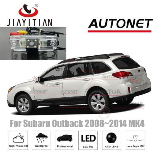 JIAYITIAN Car Rear View camera For Subaru Impreza WRX Sedan Forester Outback 2008~2014 CCD Reversing Camera Parking Assistance