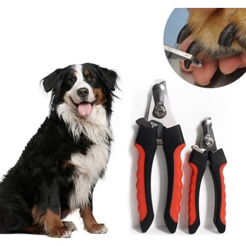 Professional Pet Cat Dog Nail Clipper Cutter With Sickle Stainless Steel Grooming Scissors Clippers for Pet Claws Dog Supplies