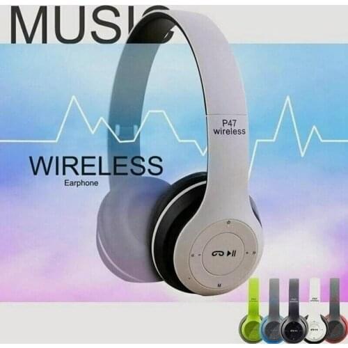 Multifunctional Wireless Stereo Bluetooth Headphone FM Radio MP3 Player Headset for iOS Android Men Women