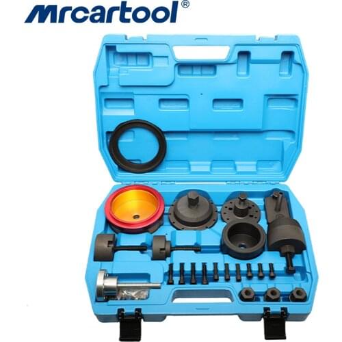 MR CARTOOL Disassembly And Installer Tool Kit Set Engine Crankshaft Oil Seal Removal Tool For BMW N20 B38 N42 N45 N46 N52 N53N54