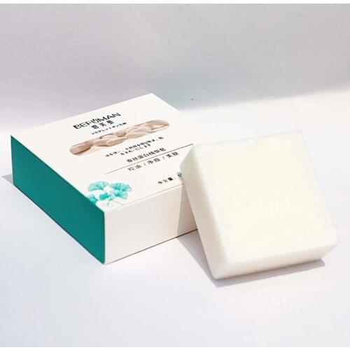 Goat Milk Soap Natural Silk Protein Skin Repair Soap Clean The Skin Improve The Dull Oil Control Acne Whitening Mild Bath Soap