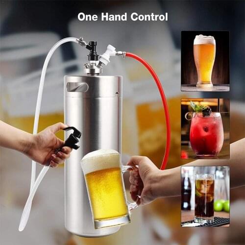 Brewed Beer Whisk Set Dispenser With Joint Picnic Plastic Hose Faucet Home Brewing Accessories