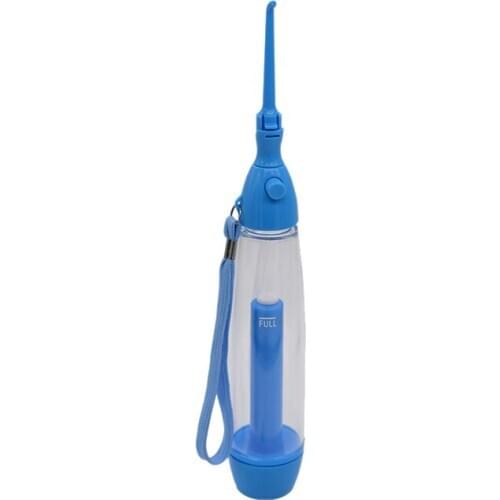 New Portable Oral Irrigator Clean the Mouth Wash Your Tooth Water Irrigation Manual Water Flosser No Electricity Abs