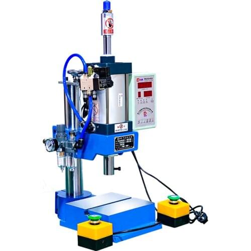 Pneumatic Punching Machine 200kg Single Column 63 Type Bench Press Small Gas Spleen High Precision Riveting Machine