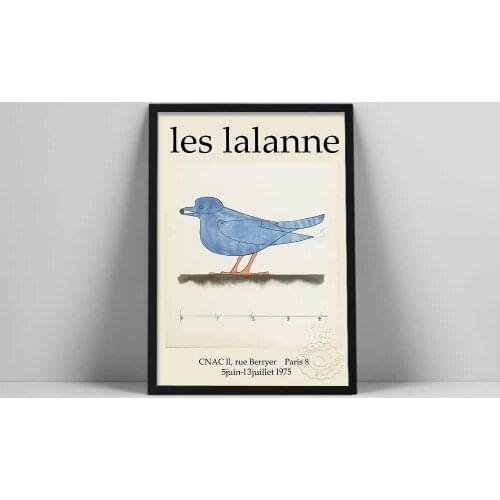 Les Lalanne bird poster, Lalanne Exhibition poster, Les Lalanne, Lalanne exhibition art, Bird art poster
